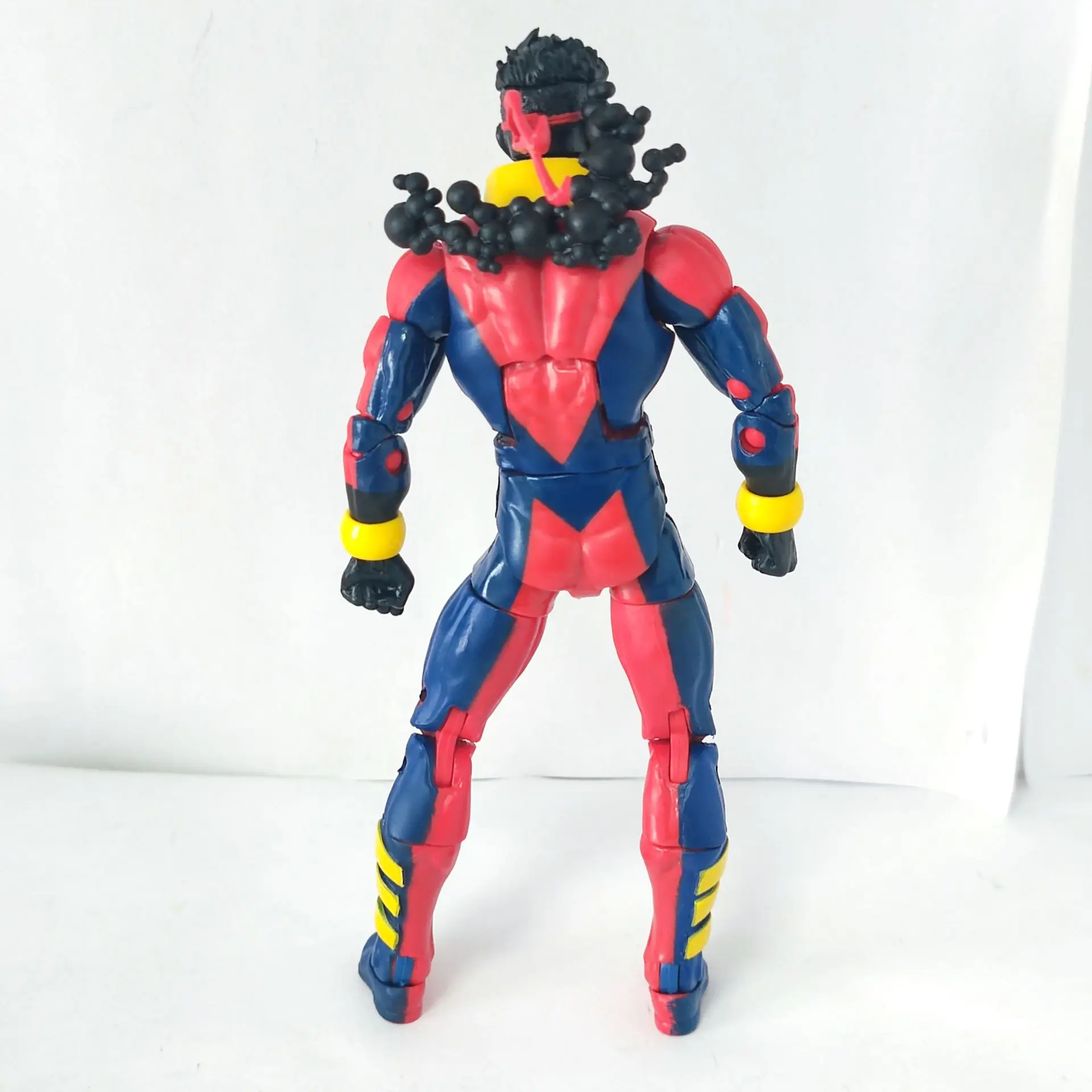 Marvel Legends Sunspot Incomplete Defective Body Strong Guy Wave 6