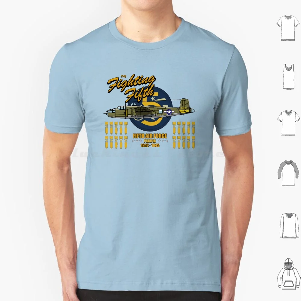 Camiseta B-25 Mitchell-5th Air Force para hombres, mujeres y niños, 6xl, B25 Mitchell B 25 Mitchell B 25 Mitchell Bomber B 25 Mitchell Bomber