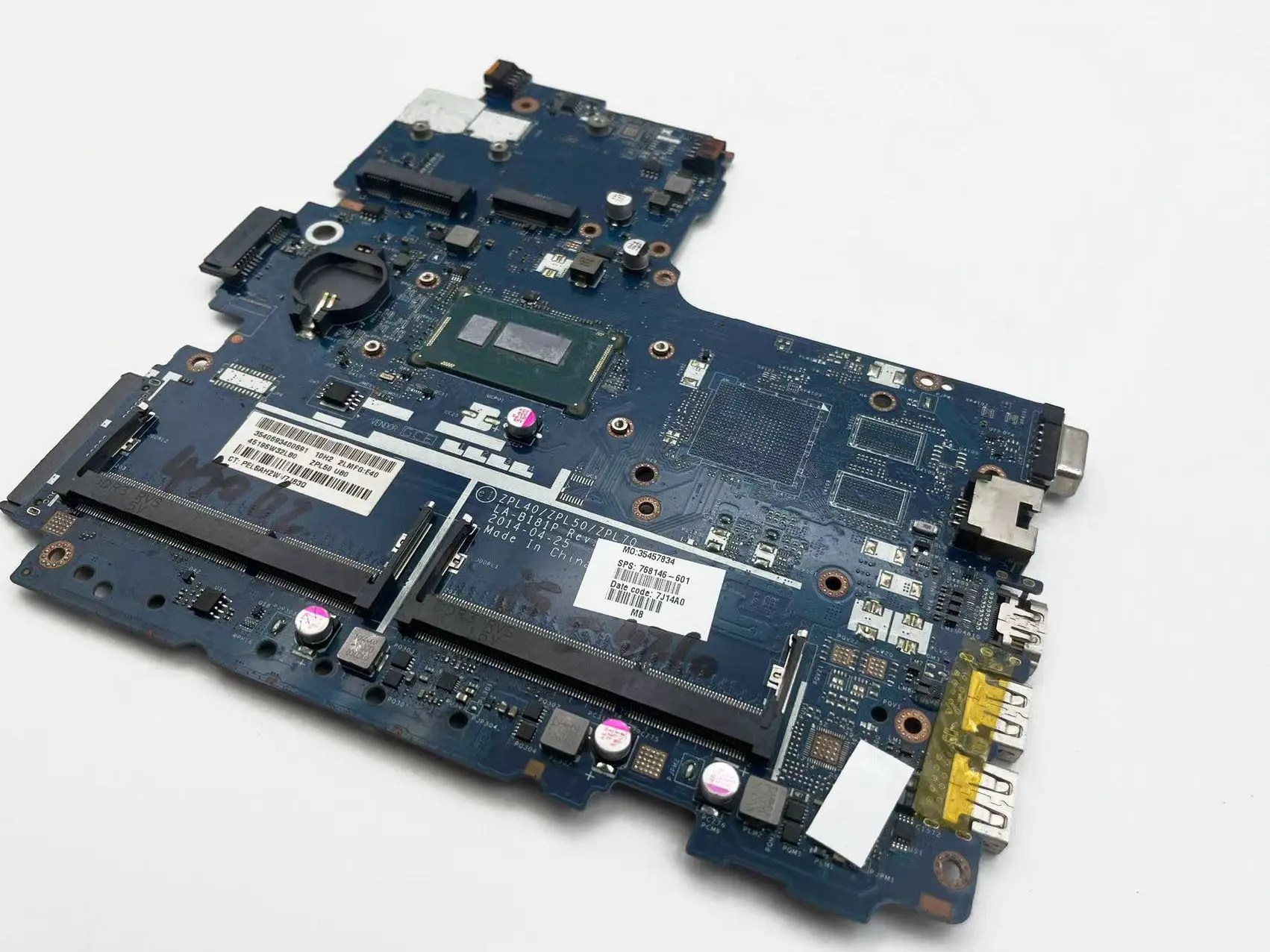 Anwendbar auf HP Probook g2 Notebook Motherboard la-b181p DDR3 uma oder diskrete Grafiken Testa rbeit