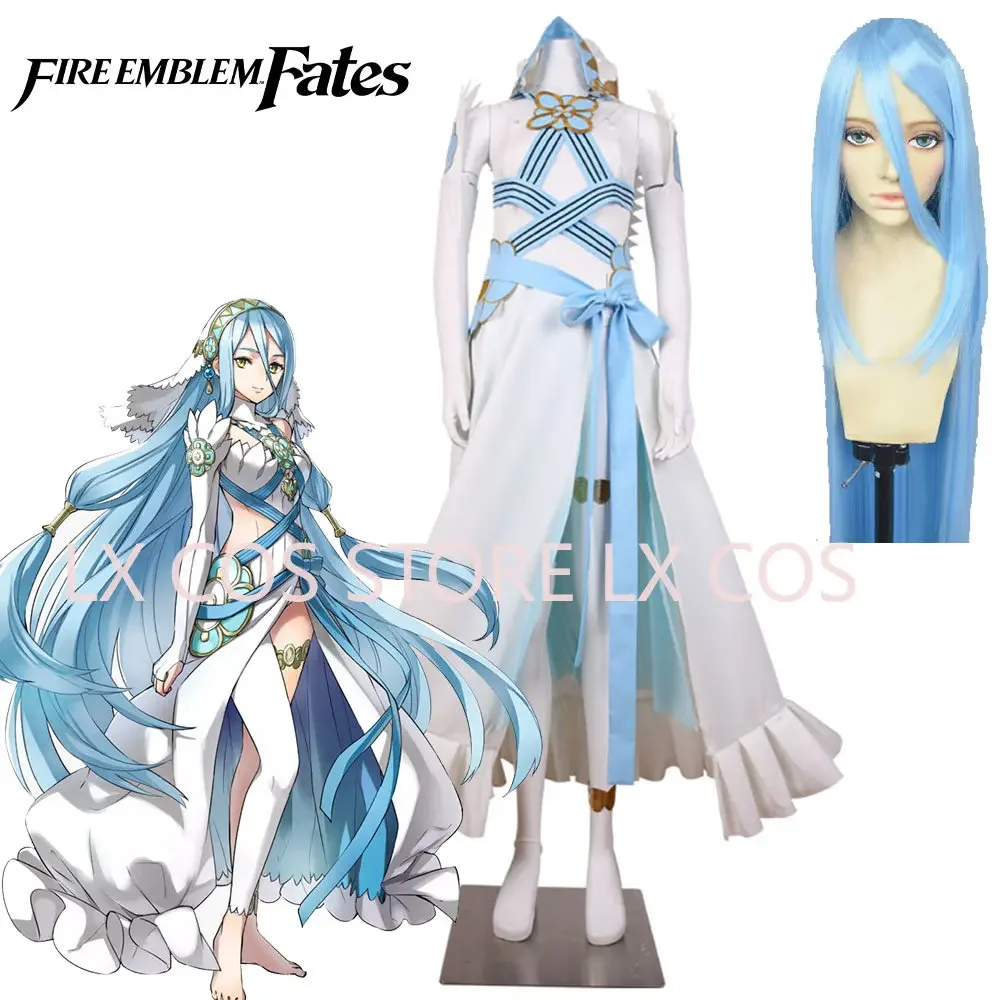 

Anime Fire Emblem Fates Azura Bright Dress Cosplay Costume Custom Made