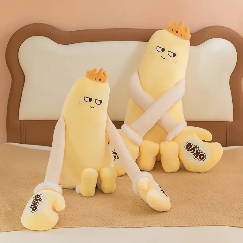 Okya Mango King Plush Pillow Soft Squishy Hugging Doll Soothing Stuffed Toy Cute Kawaii Mango Birthday Gift For Girlfriend