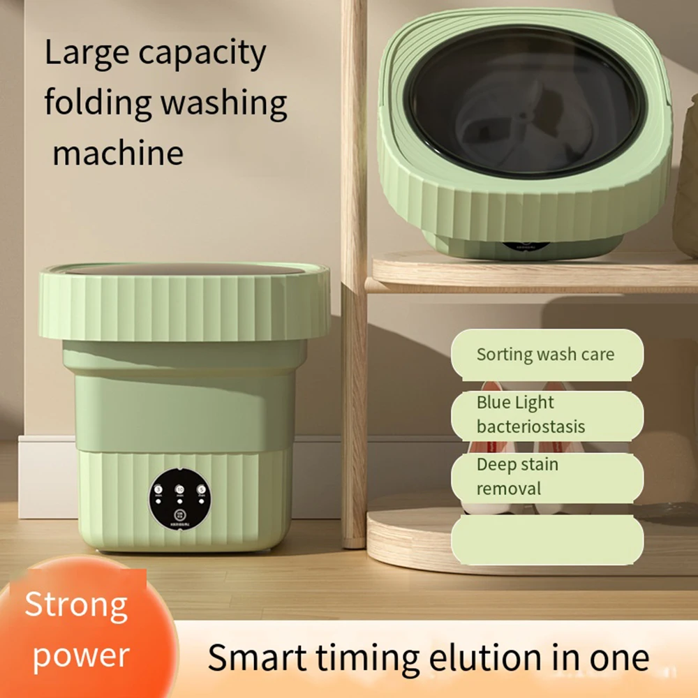 Tragbare Falt waschmaschine, Haushalts unterwäsche Falt waschmaschine, automatische Wäsche socken waschmaschine