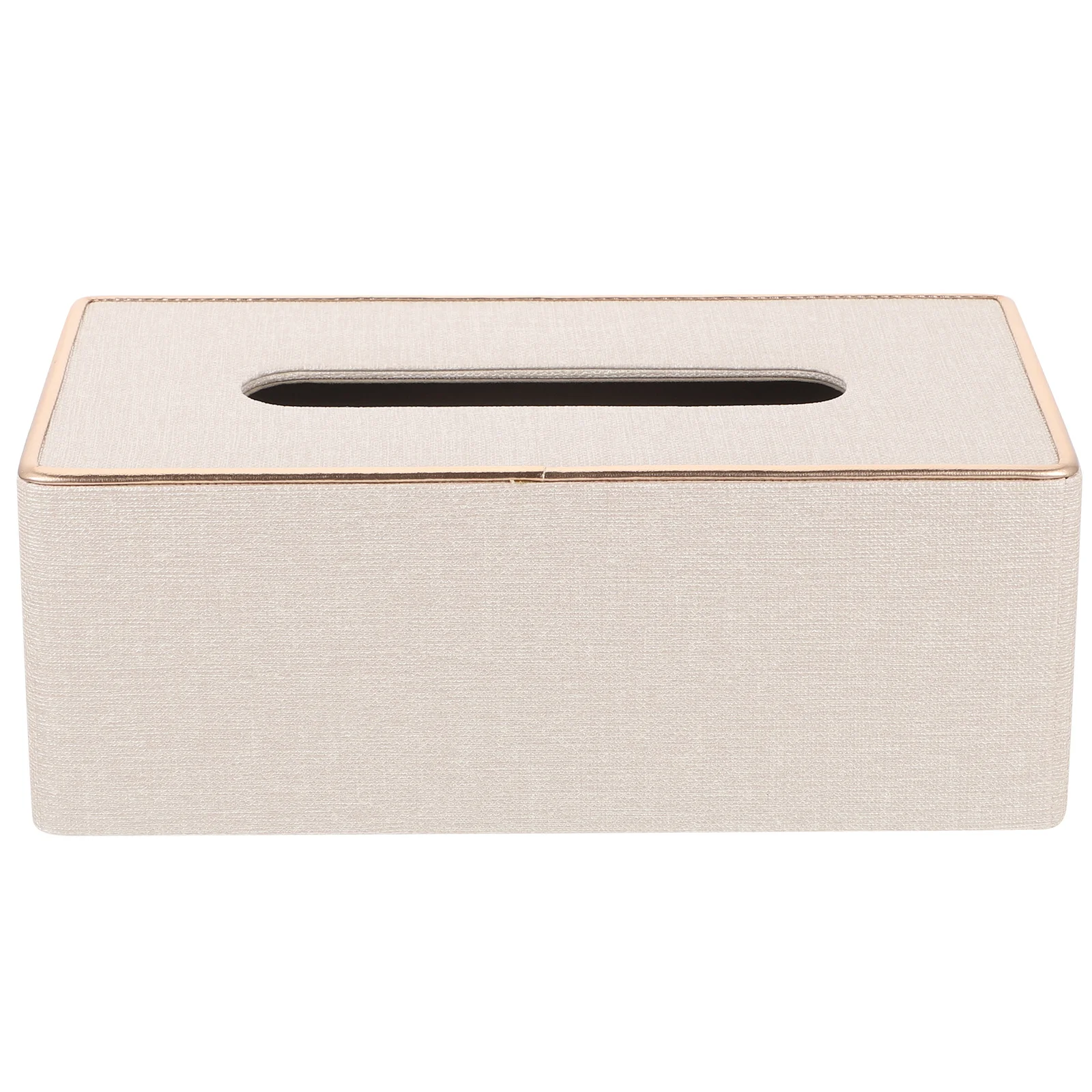 

Texture Tissue Box Cover Rectangular Napkin Living Room Tissue Box Storage Case For Home Office Hotel Desktop Decor