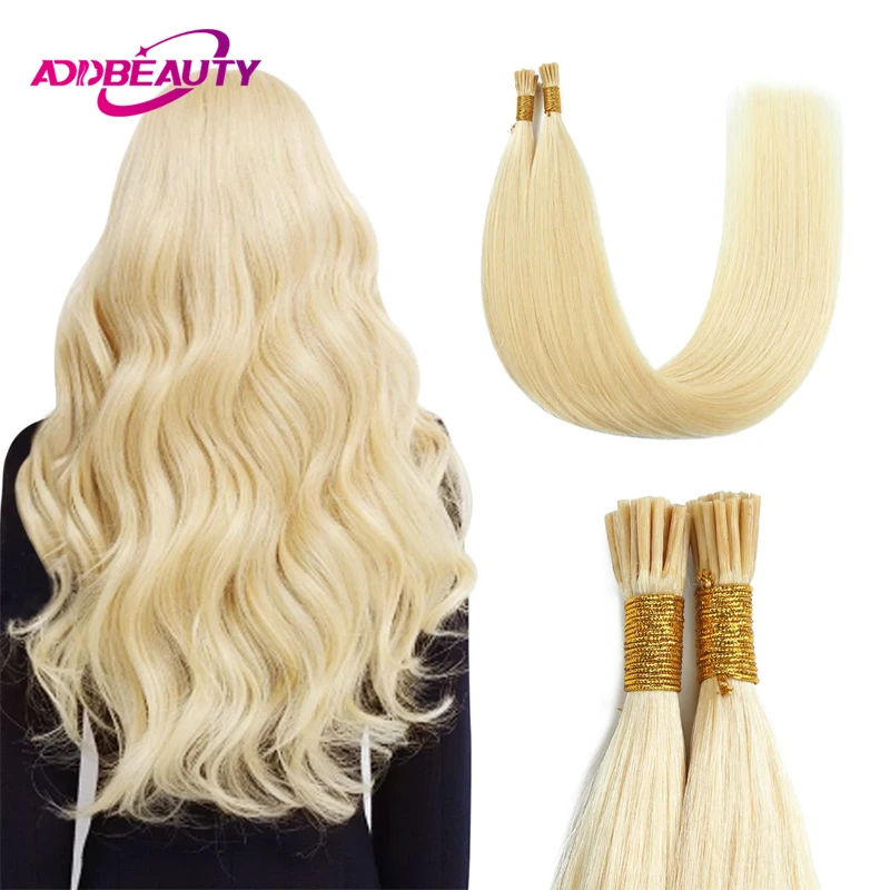 New Arrival Straight ITIP Hair Extension Human Hair 100% Natural Human Hair Extensions 40g 50g Capsule Keratin Human Fusion Hair