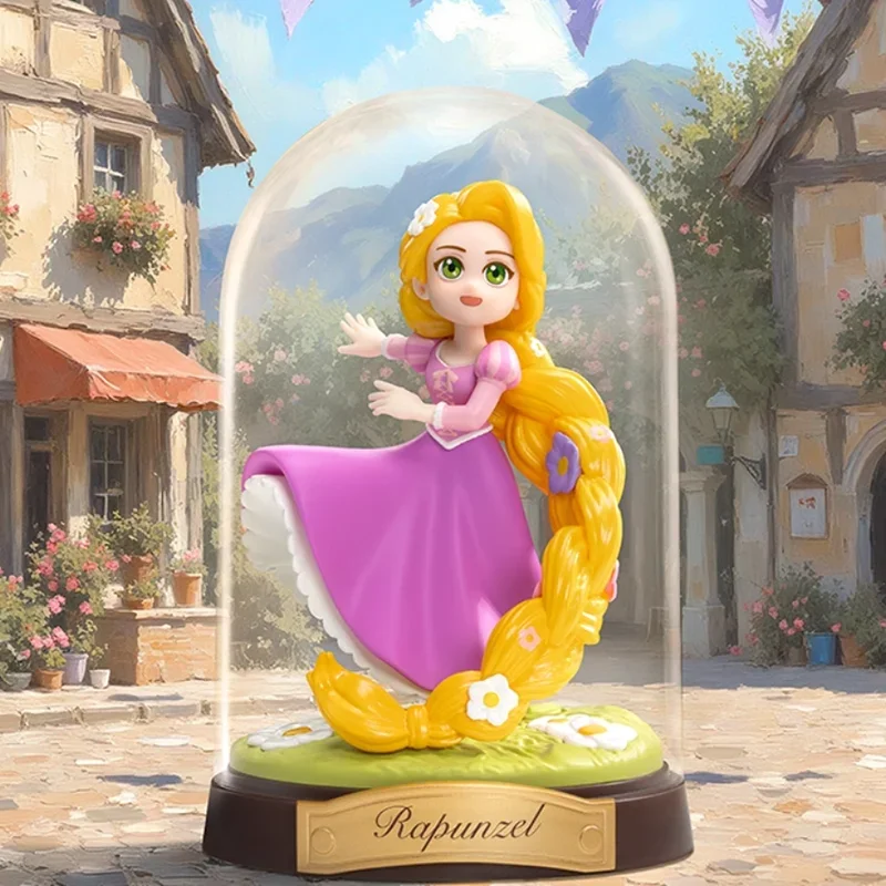 100% authentique POP MART Disney princesse créez votre monde boîte aveugle jouets mystère Anime figurine poupées décorations de bureau cadeau