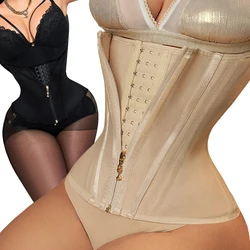 Corset Binders Waist Trainer Latex Shapewear Hourglass Girdle Slimming Shaper Body Carving Belly Reducing Women Underbust Sheath