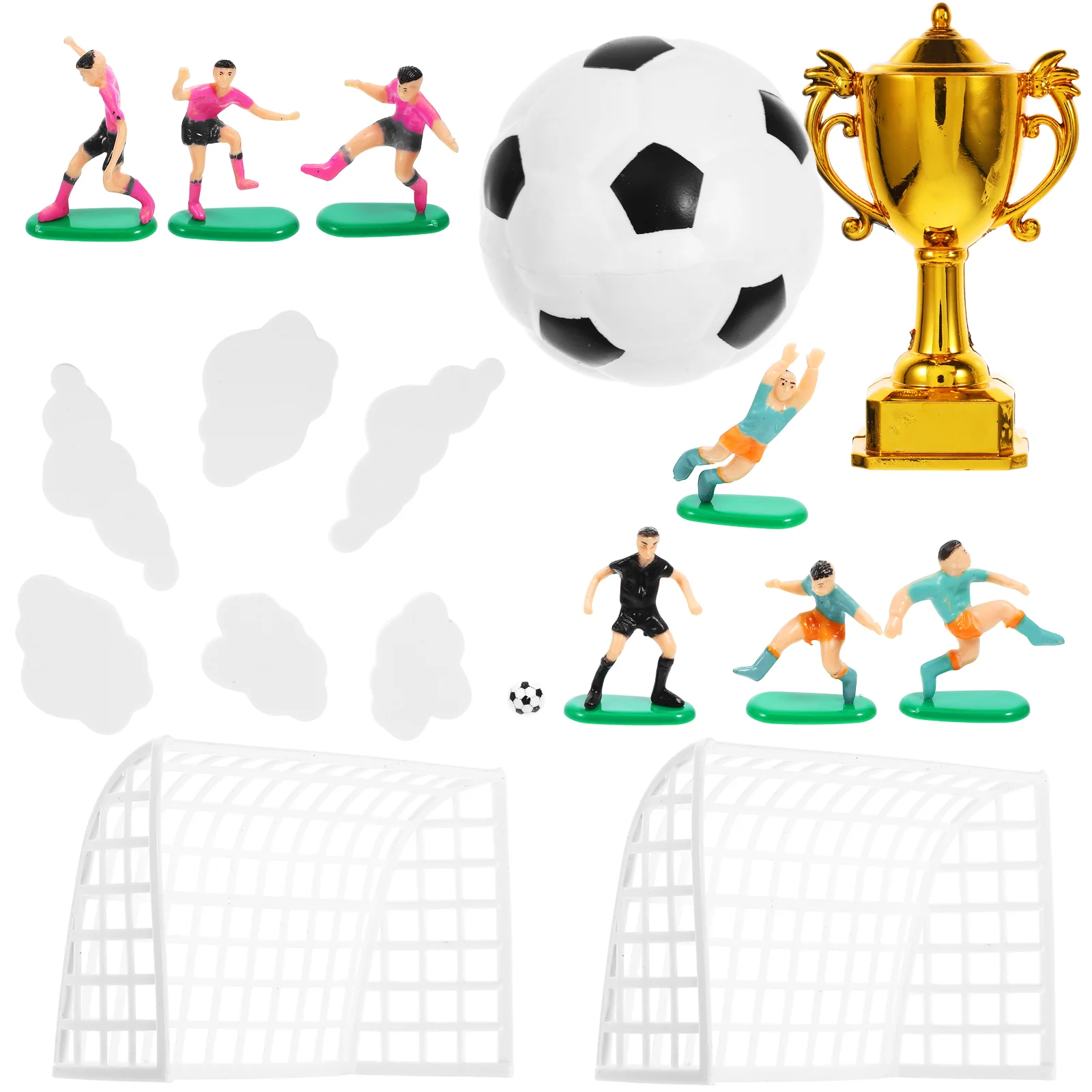 Football Cake Decoration Sports Topper Trophy Birthday 800X500X300CM Soccer Toppers Cupcake