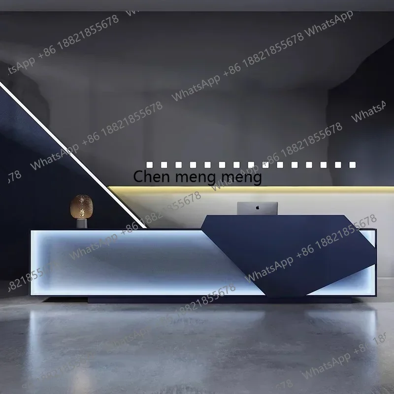

American Style Originality Reception Desks High-end Designer Clothing Store Reception Desks Luxury Furniture Receptionen