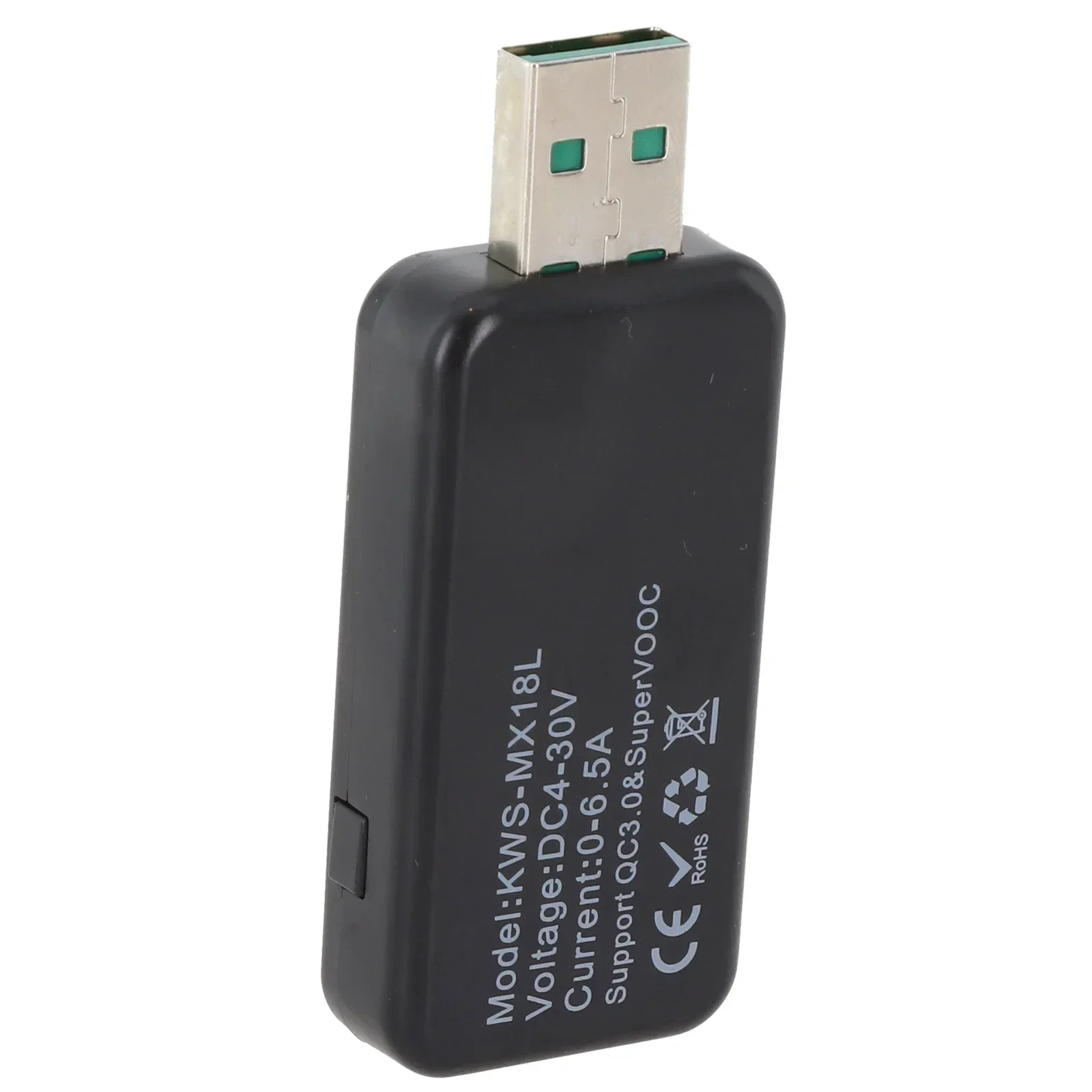 

USB Voltage and Current Tester for Real Time Detection of Charge Voltage Current Power and Capacity with IPS LCD Display