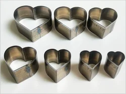 Japan Steel Blade Die Cut Steel Punch Love Heart Shaped Cutting Mold Dies Cutter for Leather Crafts 20 30 40 50mm