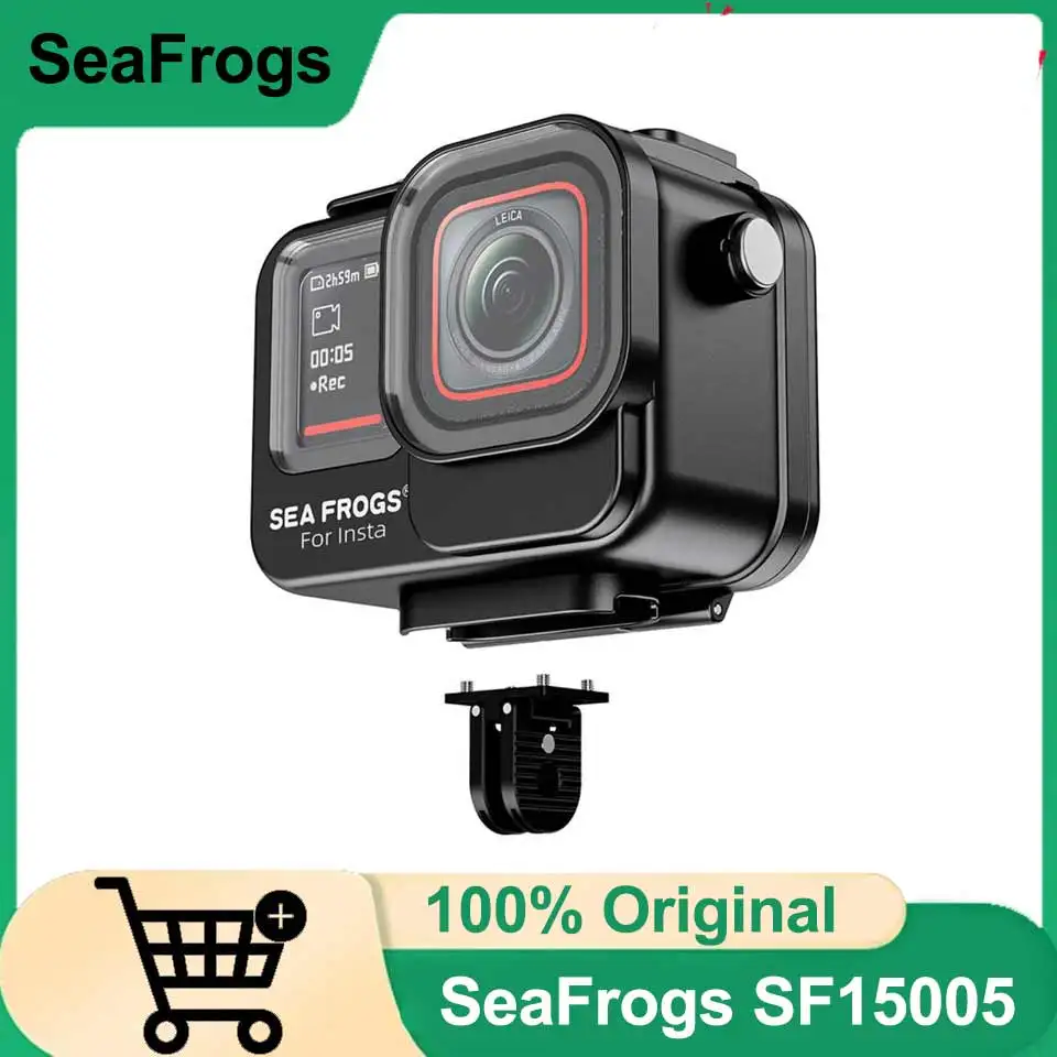 

SeaFrogs SF15005 60m Aluminum Waterproof Case for INSTA ACE PRO/ACE PRO 2