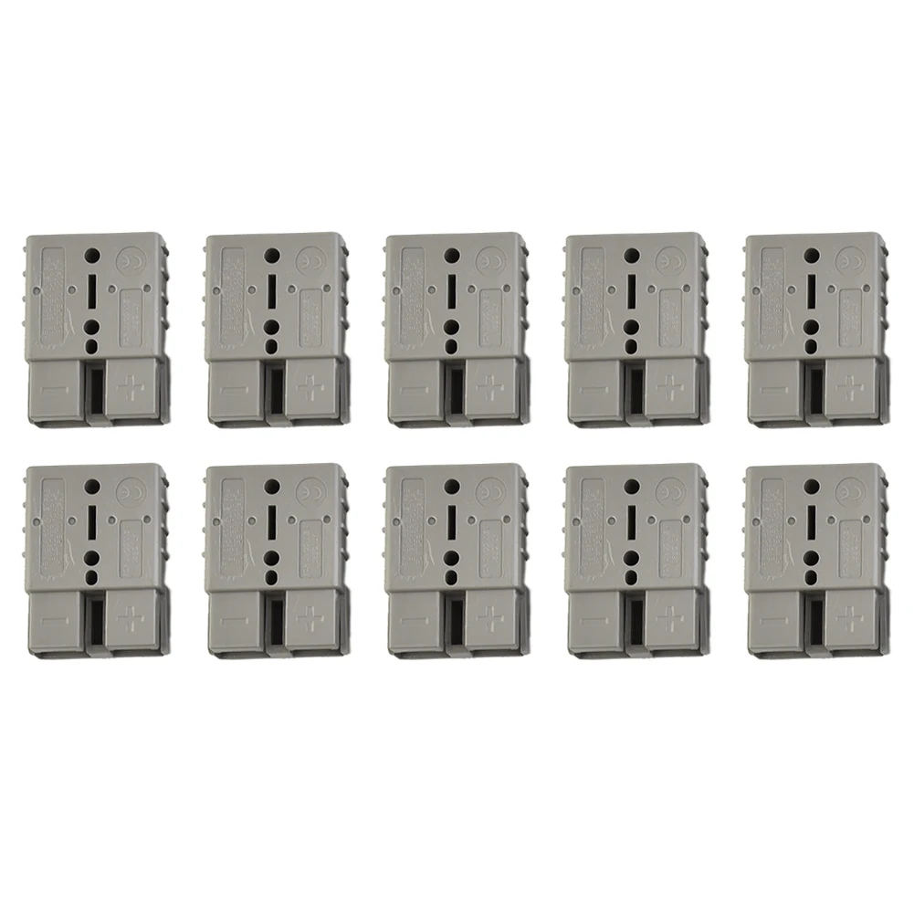 10x For Anderson Style Connectors High Reliability Design 50 Amps Easy to Connect Electrical Conductivity 48x37mmx16mm