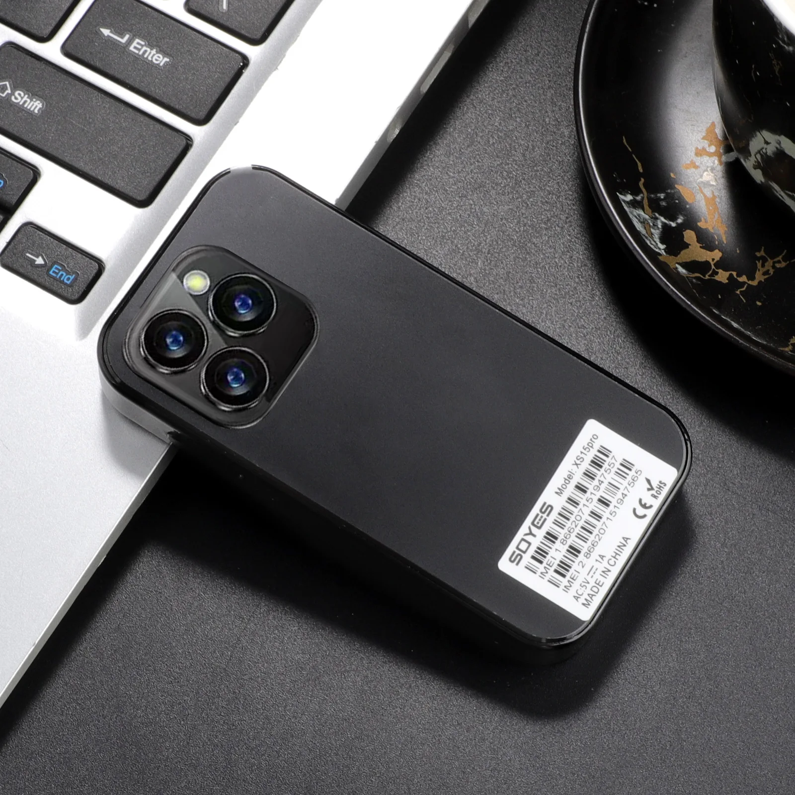 3G Android Soyes XS15pro Smart Small Phone Quad Core Mini Card Machine 3.0-inch