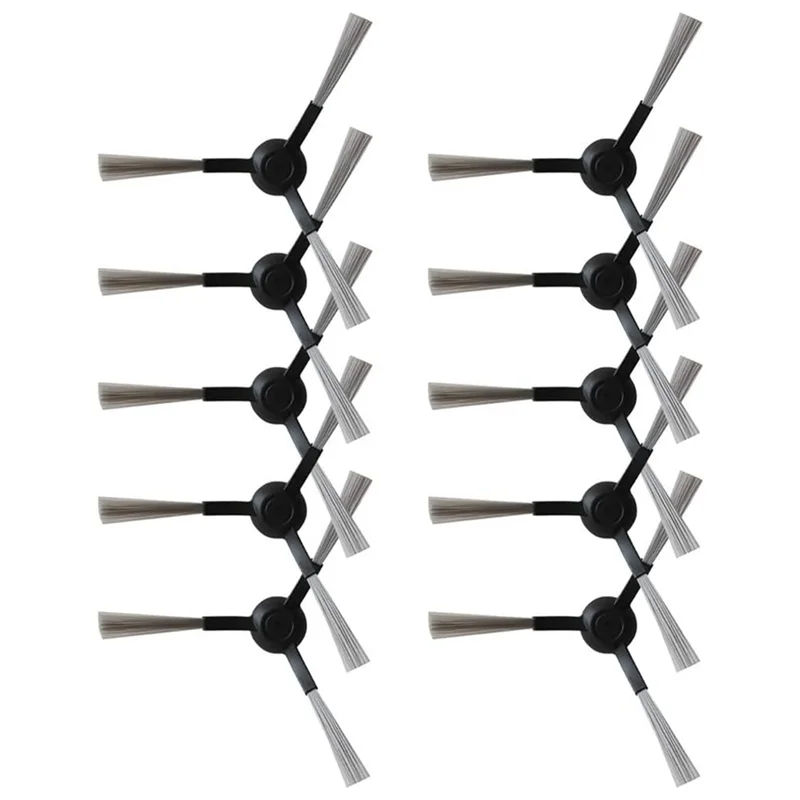 فرش BAAM-Side للمكنسة الكهربائية الروبوتية ZOOZEE Z70، فرشاة بديلة لقطع غيار الفرشاة الجانبية ذات الحافة الزاوية