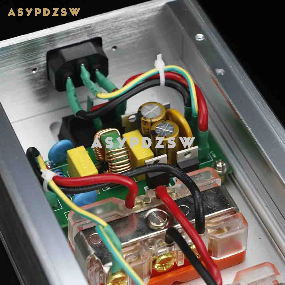 6 مقاعد من الألومنيوم المطلي بالذهب والفوسفور والنحاس U.S EMI Filter AC موزع الطاقة