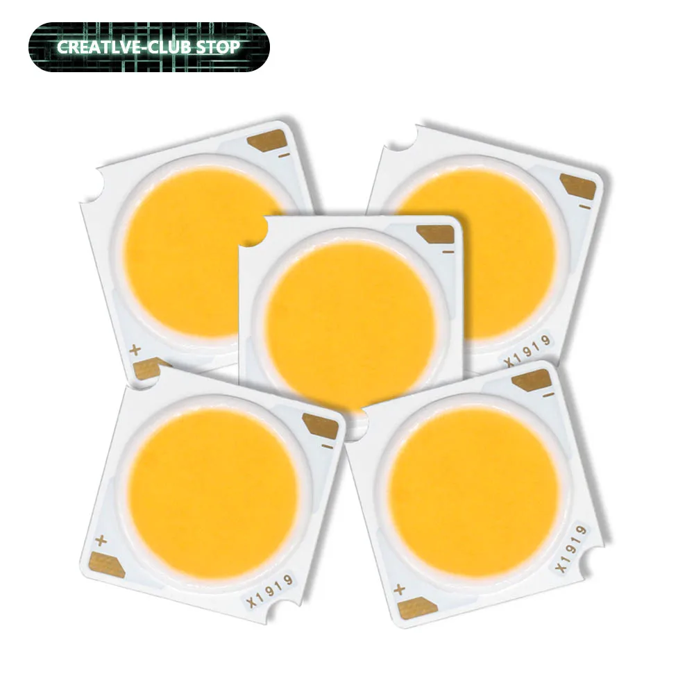 5 szt. Chip LED Bridgelux 10W 20W 30W 40W 50W DC30-33V do reflektorów, lamp punktowych, oświetlenia DIY, biały zimny, biały ciepły, biały neutralny