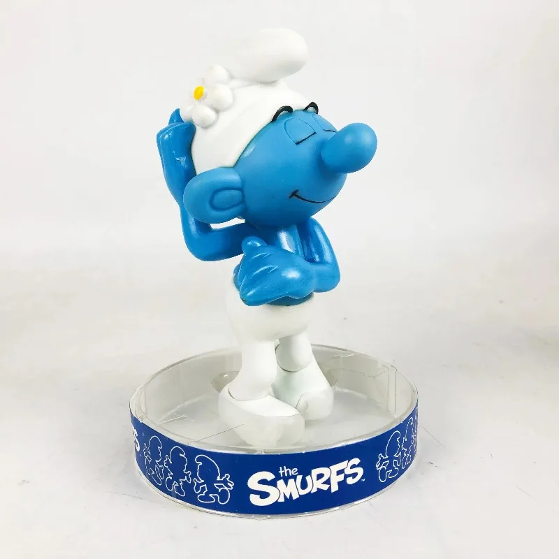 TheSmurfs Smurfette Anime Action Figures Film Collection  Model Toys Children Birthday Gift