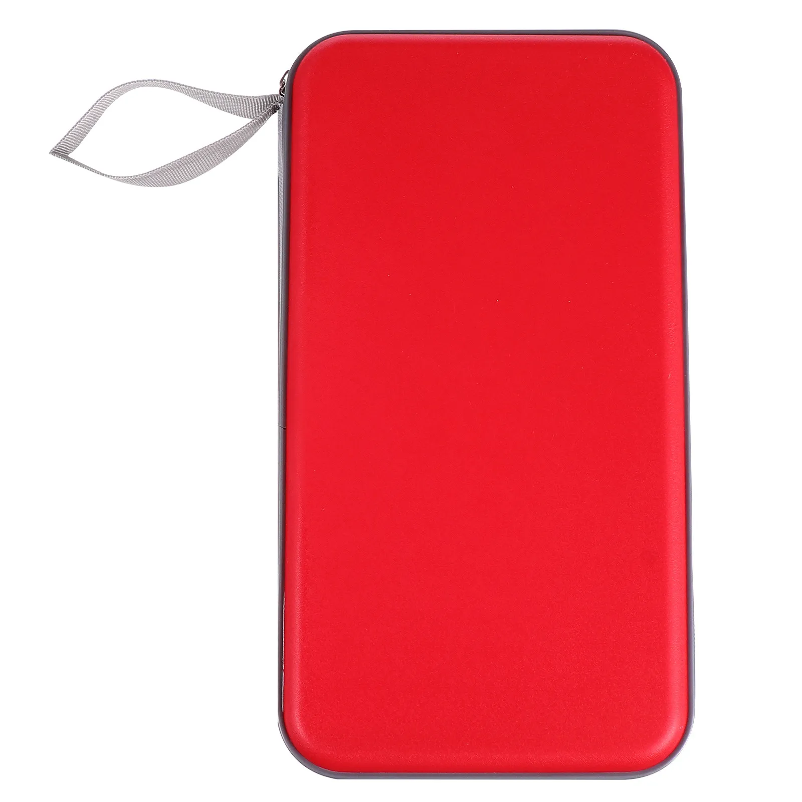 80 Slot Cd Dvd Storage Case Hard Plastic Portable Disc Container Zipper Protected Dustproof Travel Friendly Hanging Rope Disc
