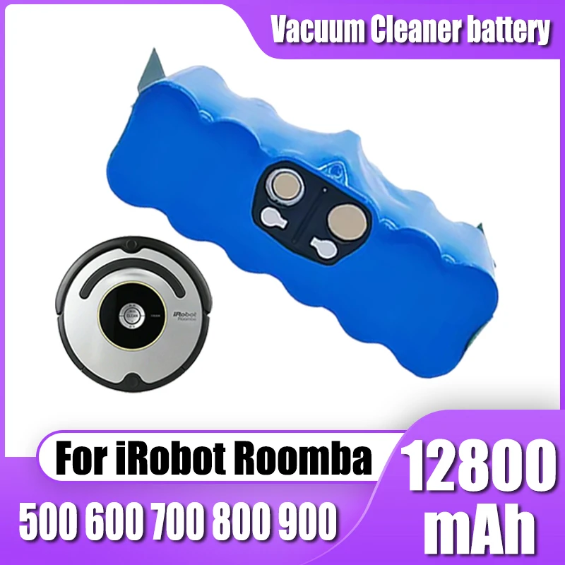Batterie lithium-ion 14,4 V à forte autonomie, pour remplacement de batterie de robot aspirateur IRobot Roomba 865 870 880 886