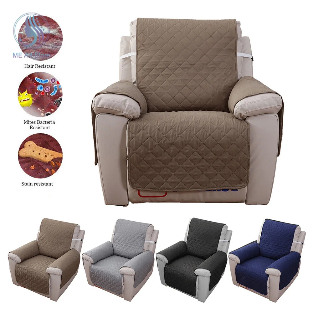 Anti-wear Recliner Sofa Cover for Dogs Pets Kids Anti-Slip Washable Couch Cushion Slipcover Armchair Furniture Protector