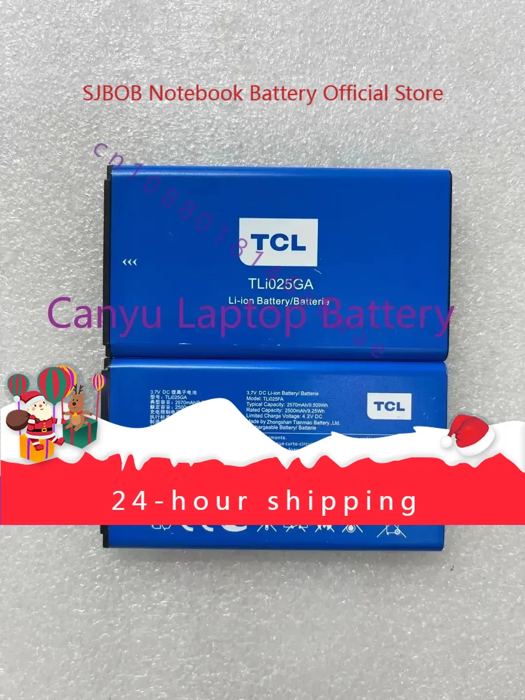 

100% новый аккумулятор TCL TLi025GA 2570 мАч