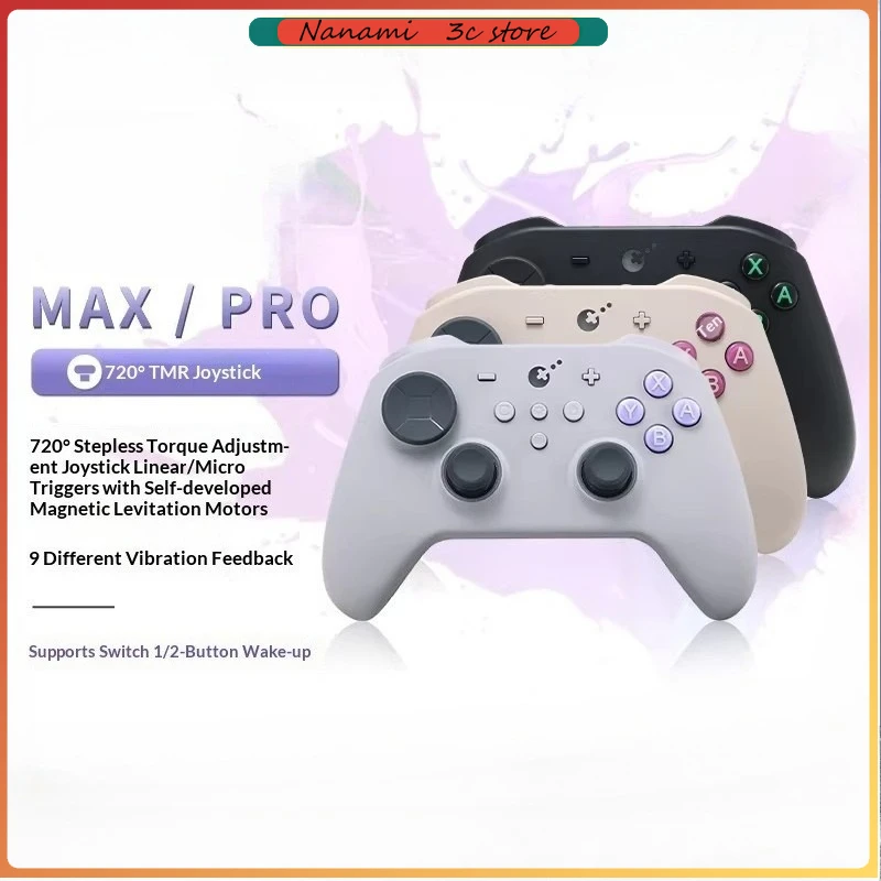 

New MAX/PRO Controller NS69 KingKong 3 Gamepad with Hall Effect Joysticks & Triggers for Windows Nintendo Switch Android iOS