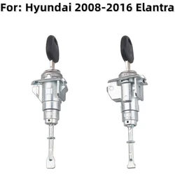 XIEAILI OEM cilindro serratura porta sinistra cilindro serratura automatica per Hyundai 2008-2016 Elantra con 1 pz chiave sinistra lama S407