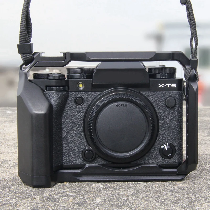 Camera Cage For Fujifilm X-T5 XT5 Camera Stabilizer Protection Frame Rig For Vlog Video Shooting