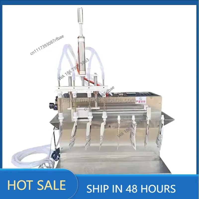 Automatic Liquid Filling Machine Vertical 4 Sides Seal Bag Ketchup Ice Candy Ice Lolly Filling Machine Multilane Liquid