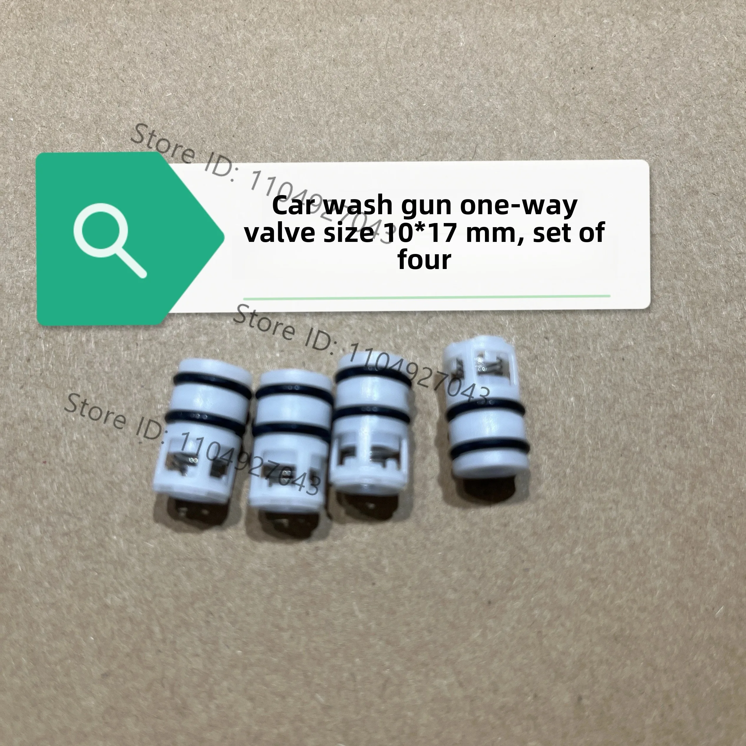 4Pcs wireless lithium battery car wash gun check valve accessories 10 * 17mm