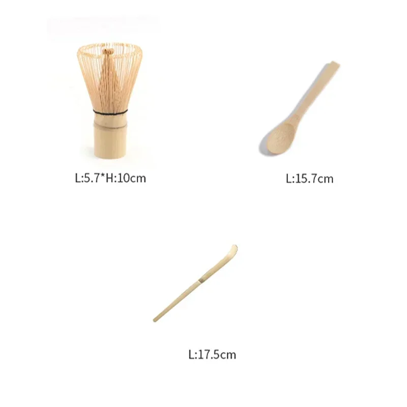 Matcha Tea Brush Set Japanese Ordering Handmades Bamboos Tool Brush Stirring Multifunctional Matcha Set Accessories for Make Tea