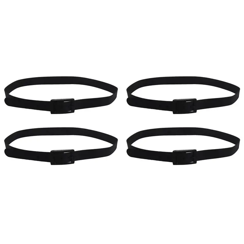 texu-4x-メンズ-レディース-シリコンベルト-ラバー-プラスチック-バックル-プレーンレザー-スタイル-調節可能-ブラック