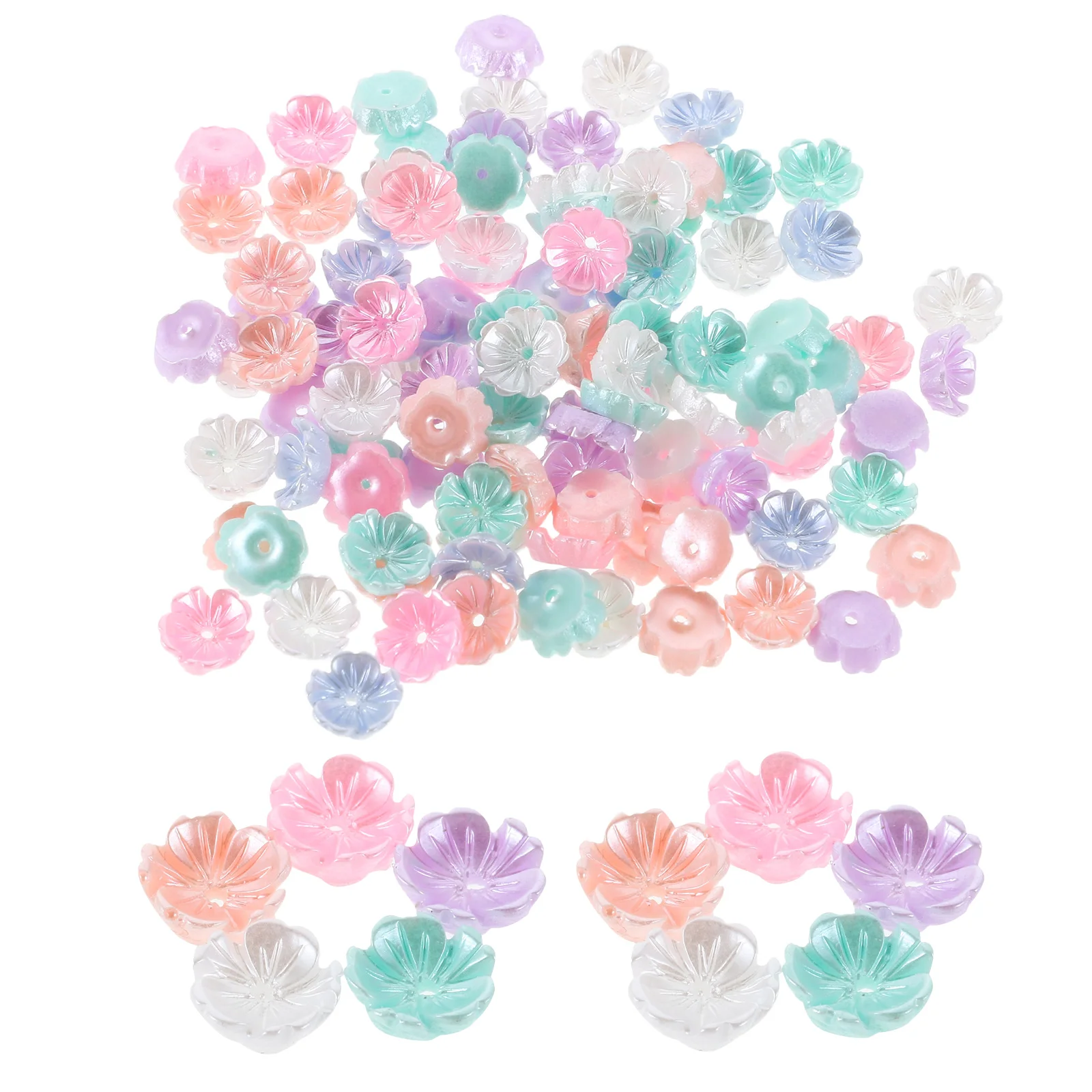 

Five-petal Nail Decoration Beads Craft Decorations Accessories Gasket Resin