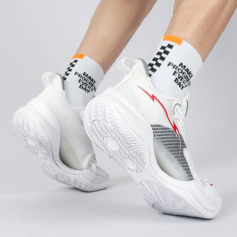 Men Women Basketball Shoes Lightweight Breathable Sneakers Anti Slip Stylish Unisex Athletic-Inspired Shoes for Running Tennis