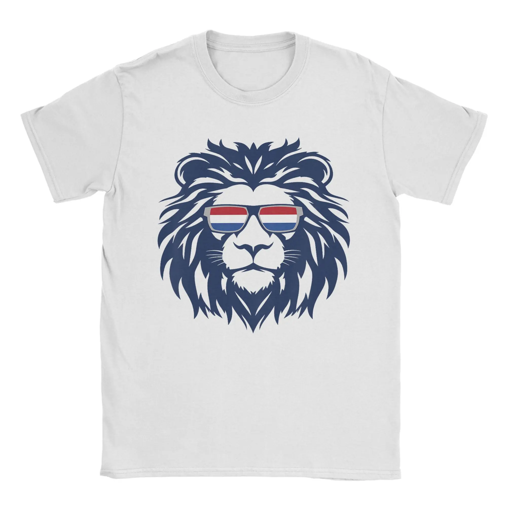 Men Nederland Lion Netherlands Flag Holland Dutch T Shirts Cotton Clothing Awesome Short Sleeve Crew Neck Tees Plus Size T-Shirt