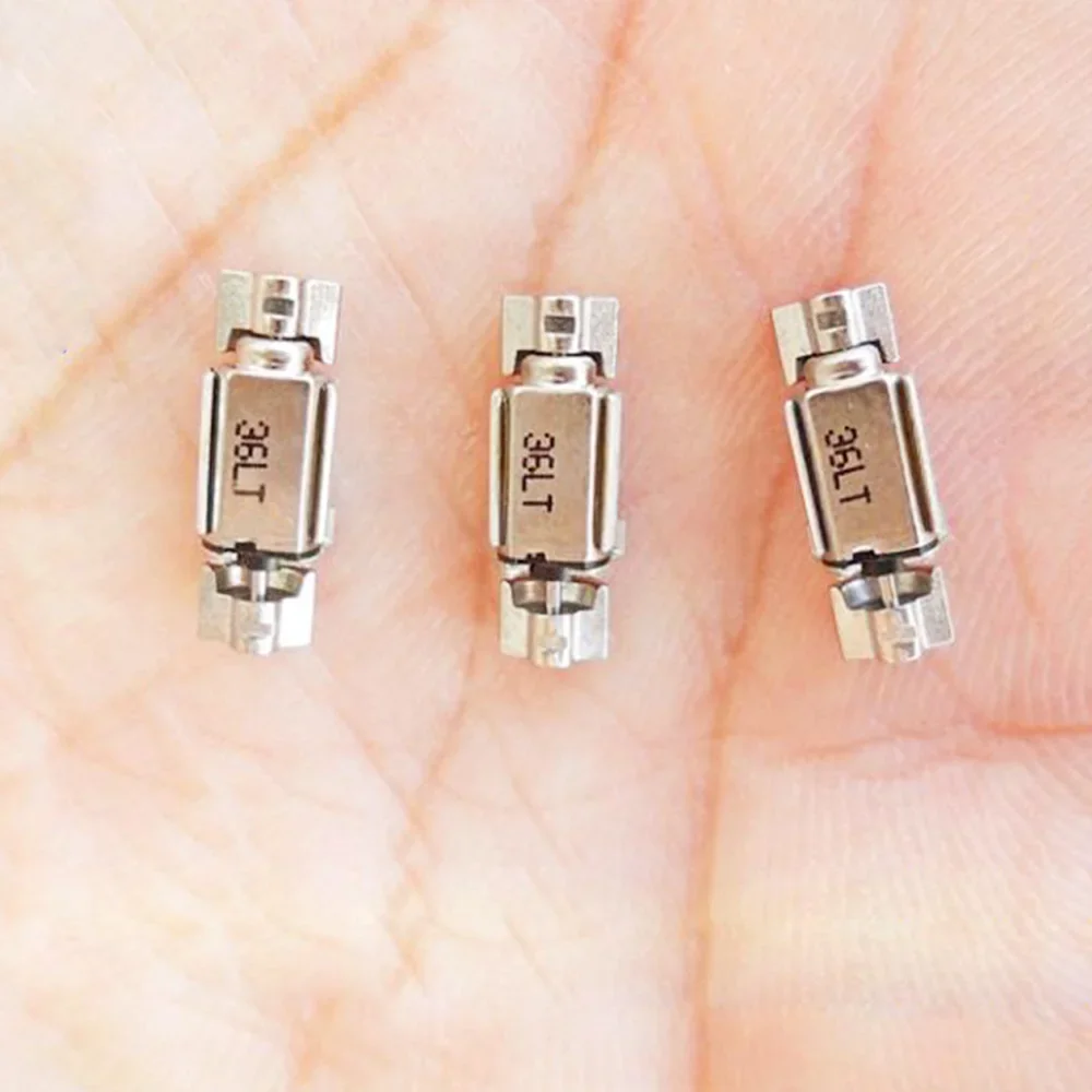 10PCS DC 1.5V-3V Ultra-Miniature Rotor Double Vibrator Head Precision Vibration Motor 12.8mm Length with Varistor 3*4mm