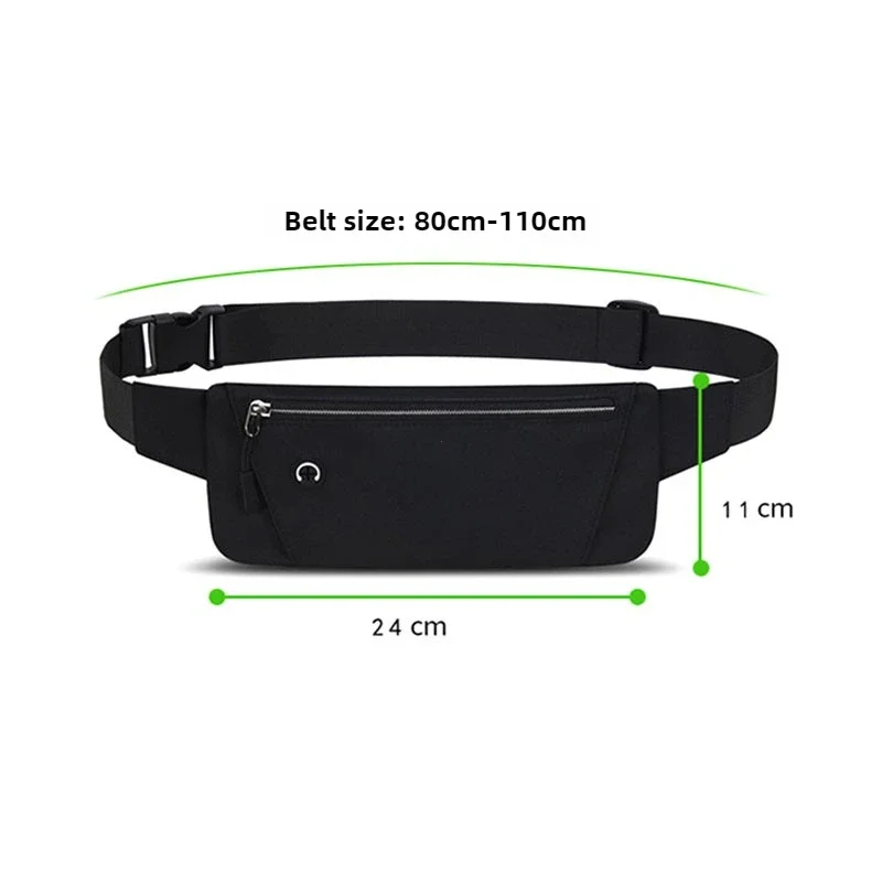 Running Waist Bag Sports Belt Pouch Mobile Phone Bag Men Women Waist Pack Lightweight Gym Sports Bag Waist Pack Adjustable Strap image 6