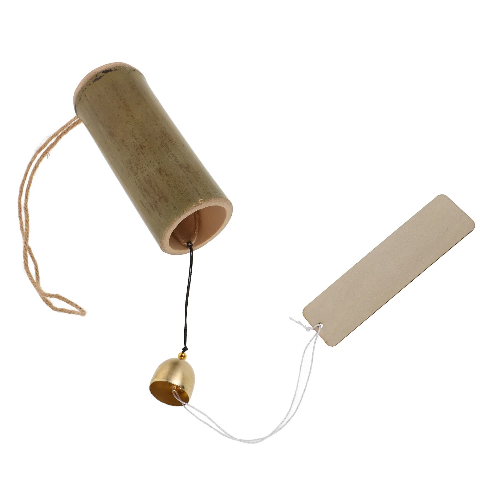 

Large Bamboo Wind Chime Outdoor Ornament Japanese Garden Decor Soothing Sound Windchimes for Patio Balcony Japanese Wind Chime