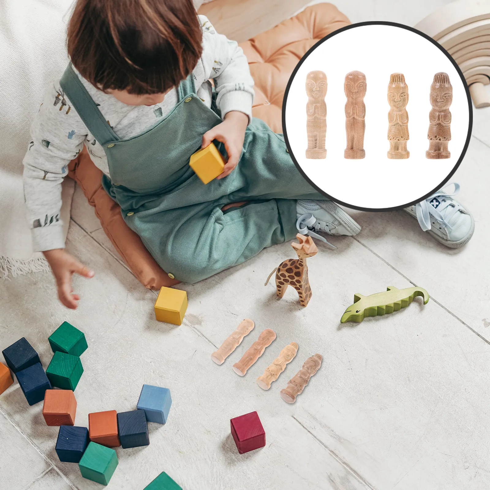 

8 шт. деревянных фигурок из персикового дерева, заготовки для росписи, материалы для творчества, декоративные элементы для DIY-проектов