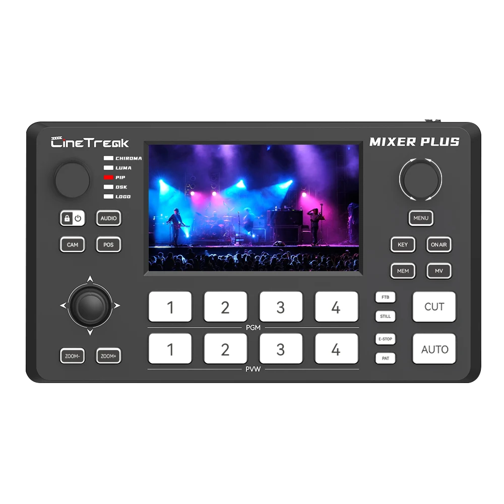 Cinetreak Mixer Plus 4 Channel HDMI-compatible Output Live Video Switcher with 4.5
