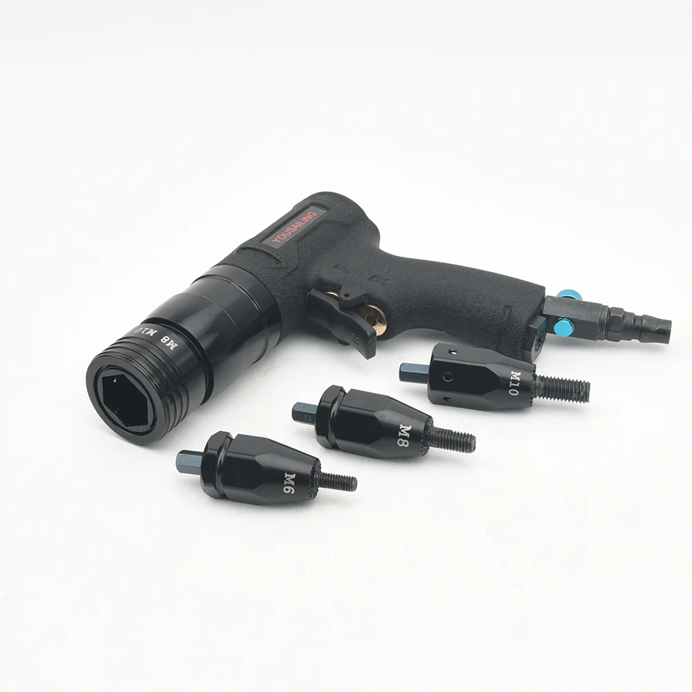 YOUSAILING 804 M6 M8 M10 Self-Lock Pneumatic Rivet Nut Guns Insert Thread Pull Setter Riveters For Aluminium Iron Nuts