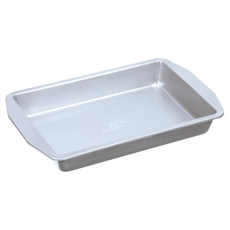Bakvormen Classics Rechthoekige cakevorm met anti-aanbaklaag van 9"x13", anti-aanbaklaag, zwaar gealuminiseerd staal