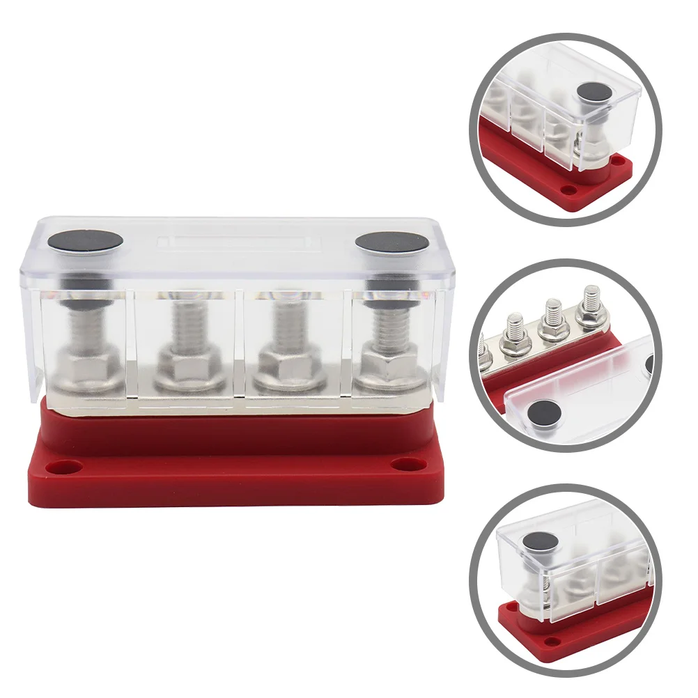 

Terminal Bus Bar 300a Car Terminal Strip Electrical Bus Bar Block for Marine Rv Truck Distribution Power Equipment