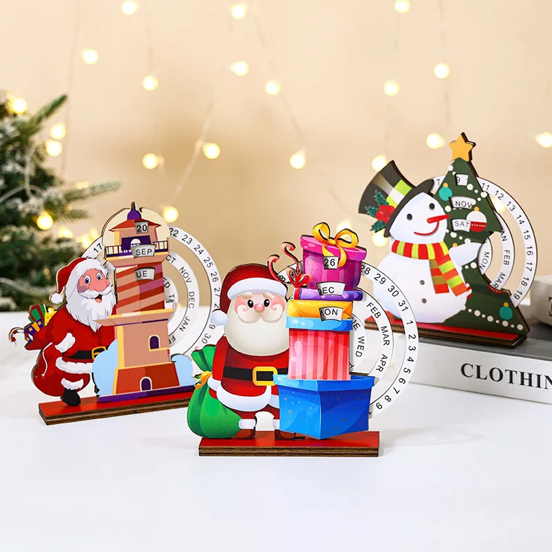 

Christmas Digital Calendar Ornaments Christmas Countdown Calendar Holiday Home Crafts Ornaments Atmosphere Decoration Calendar