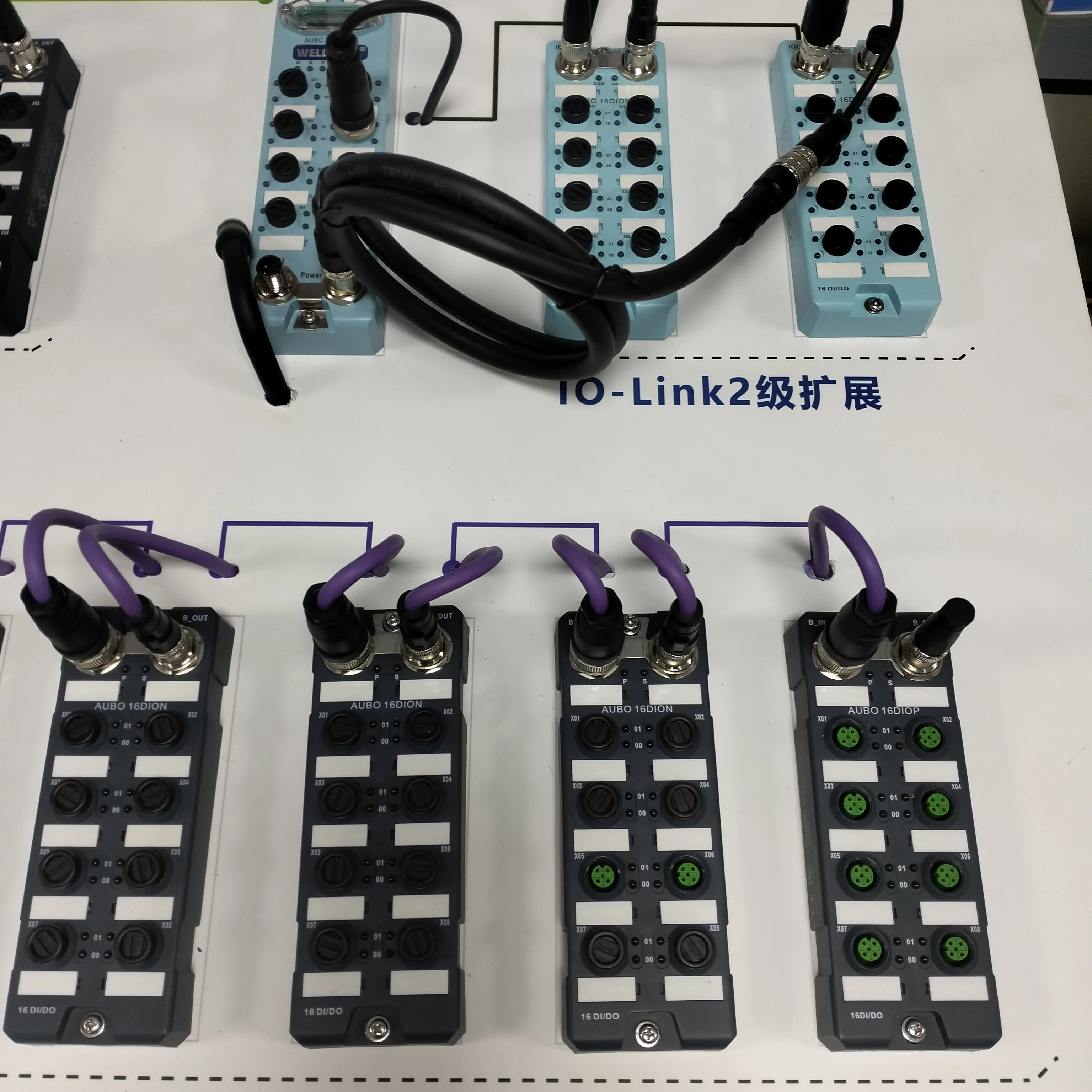 2026YULIAN High-Performance 8 Channel 16-Bit Analog Input Output Profinet Module with Modbus to Ethernet 24V IP67 EtherCAT Netwo
