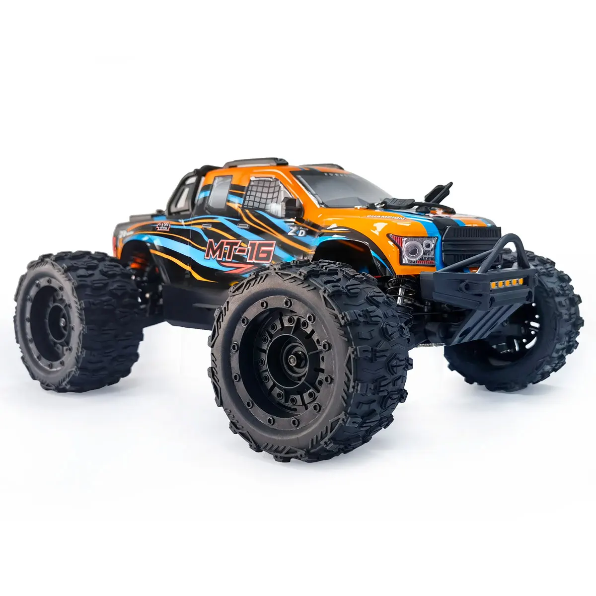 ZD Racing Telecomando MT-16 RC Auto 1:16 4WD 2.4GHZ 4CH RC Monster Truck Car MT16 2845 Motore 35A ESC 80Km/h per Bambini Adulti