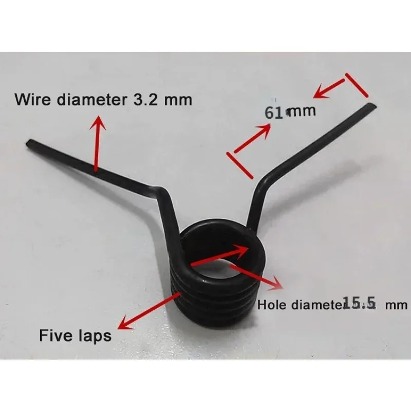 

Heavy-Duty Tire Puller Tool Set with Torsion Spring Pedal and Motor Return Spring Assembly