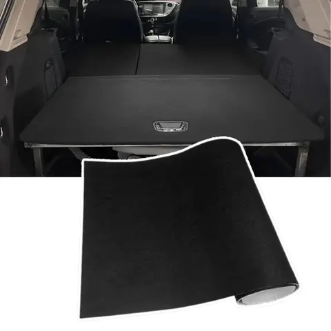 Self-Adhesive RV Car Insulation Felt Pad Roll Black Anti-Slip Sound Deadening Liner Furniture Protection For Caravan Motorhome