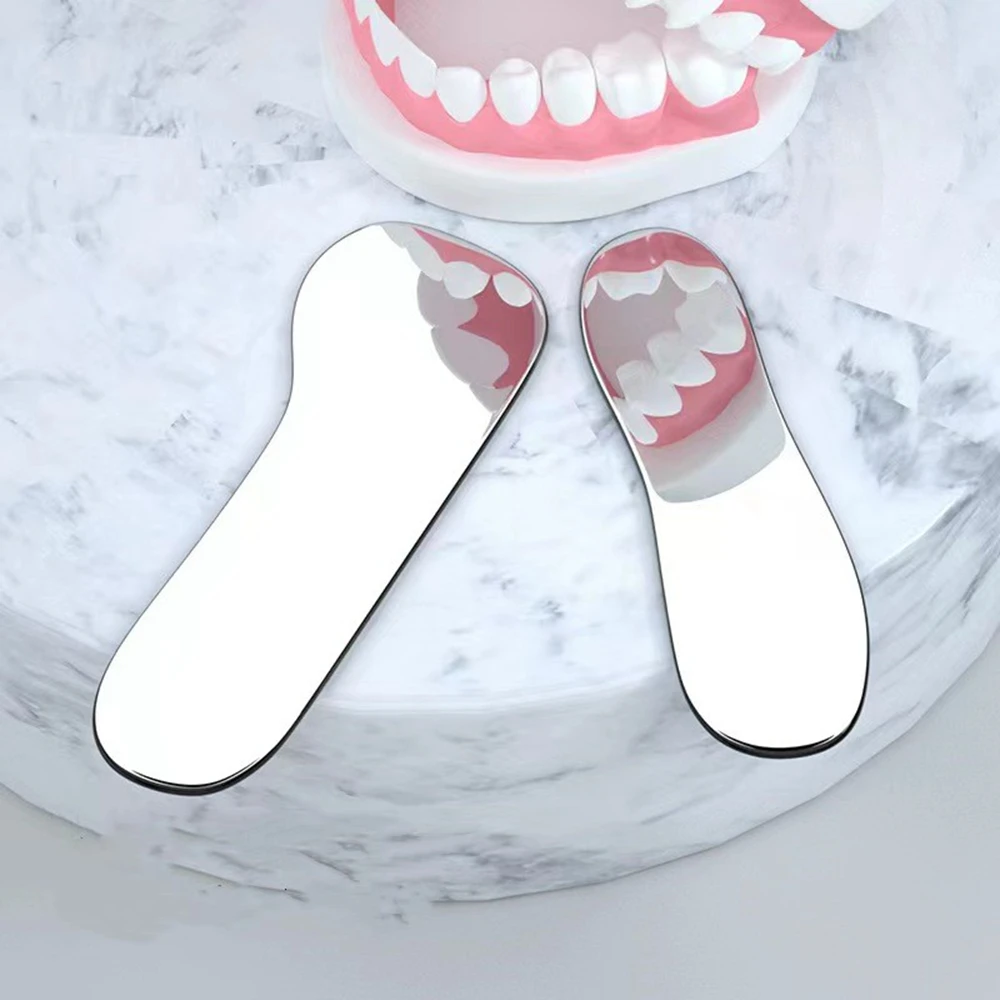 1PC Dental ortodontyczne lustro fotografia dwustronne lustra materiał stomatologiczny reflektor wewnątrzustny