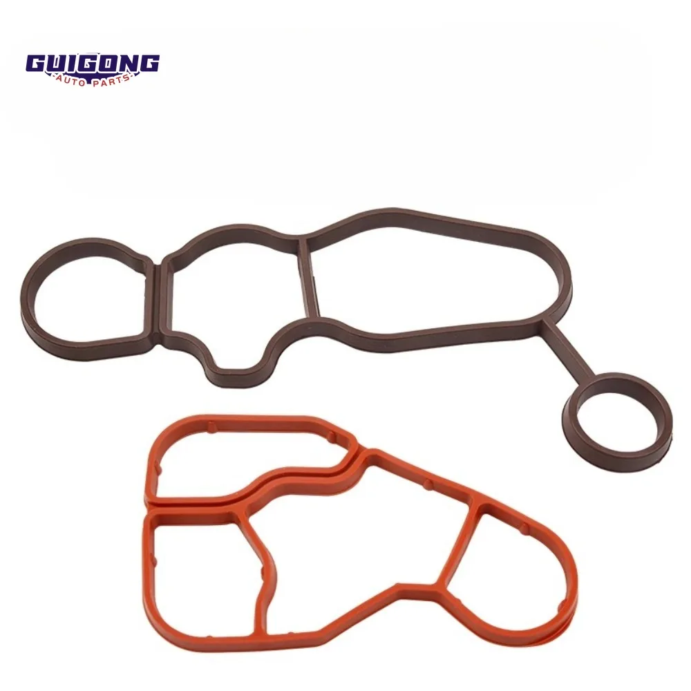 

GUIGONG OEM комплект прокладок корпуса масляного фильтра двигателя, уплотнительное кольцо термостата для Peugeot/Citroen/3008/307/308/C4/408/508/C5